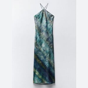 Zara Multicolor Tie-Dye Dress